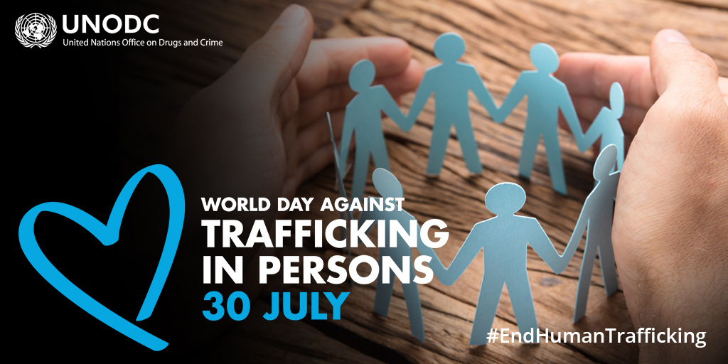 30 juli, Werelddag tegen mensenhandel