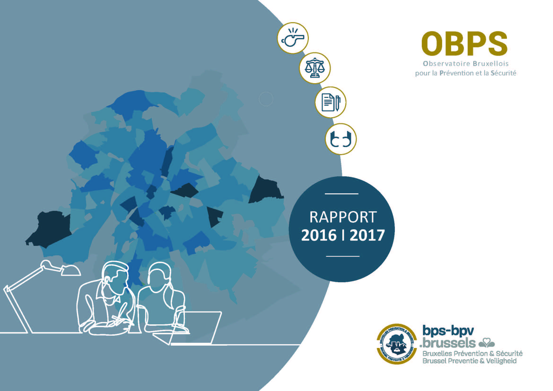 Le Rapport 2016-2017 de l’Observatoire bruxellois pour la Prévention et la Sécurité (OBPS)
