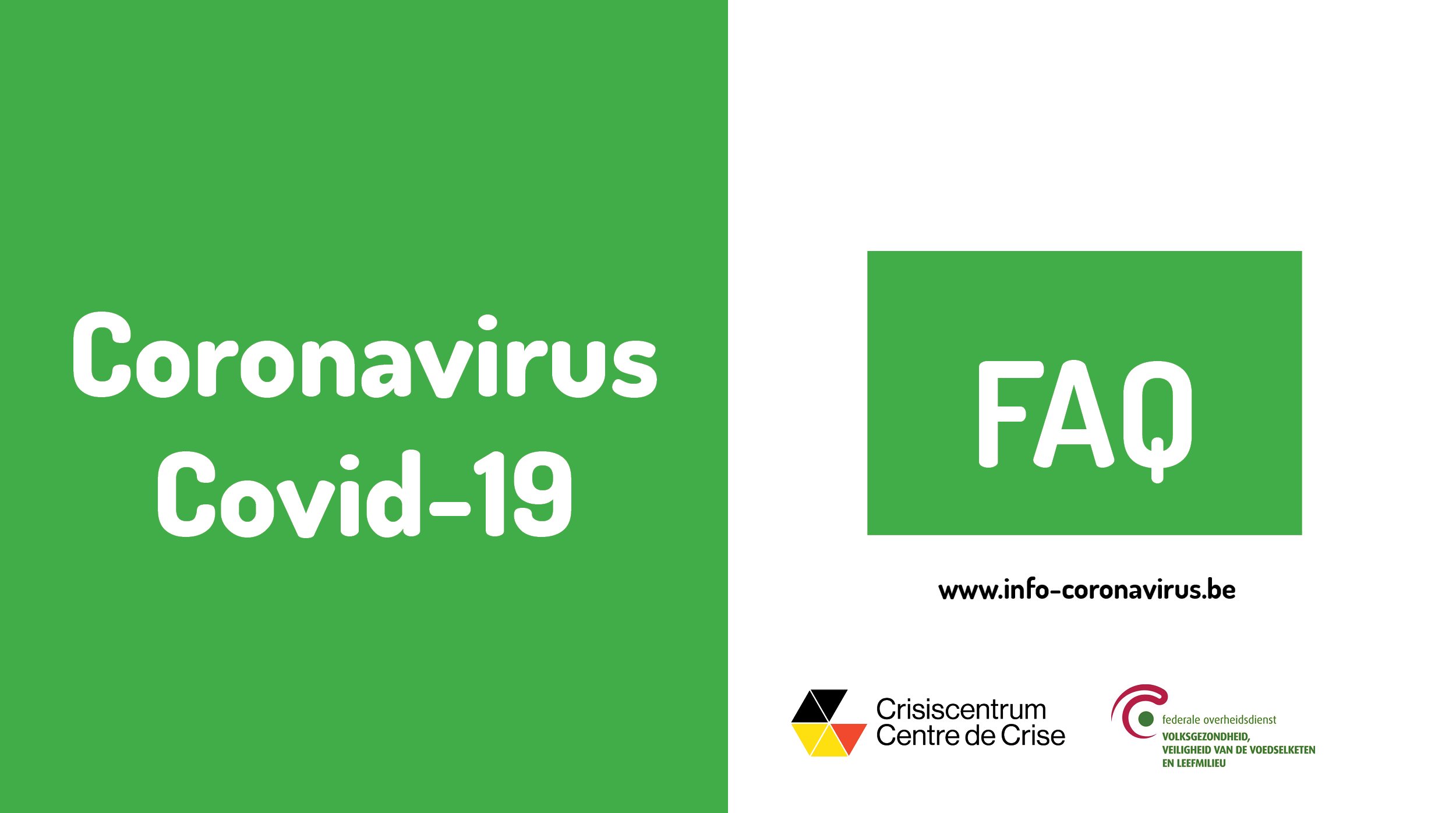 Maatregelen tegen het coronavirus (Covid-19): veelgestelde vragen