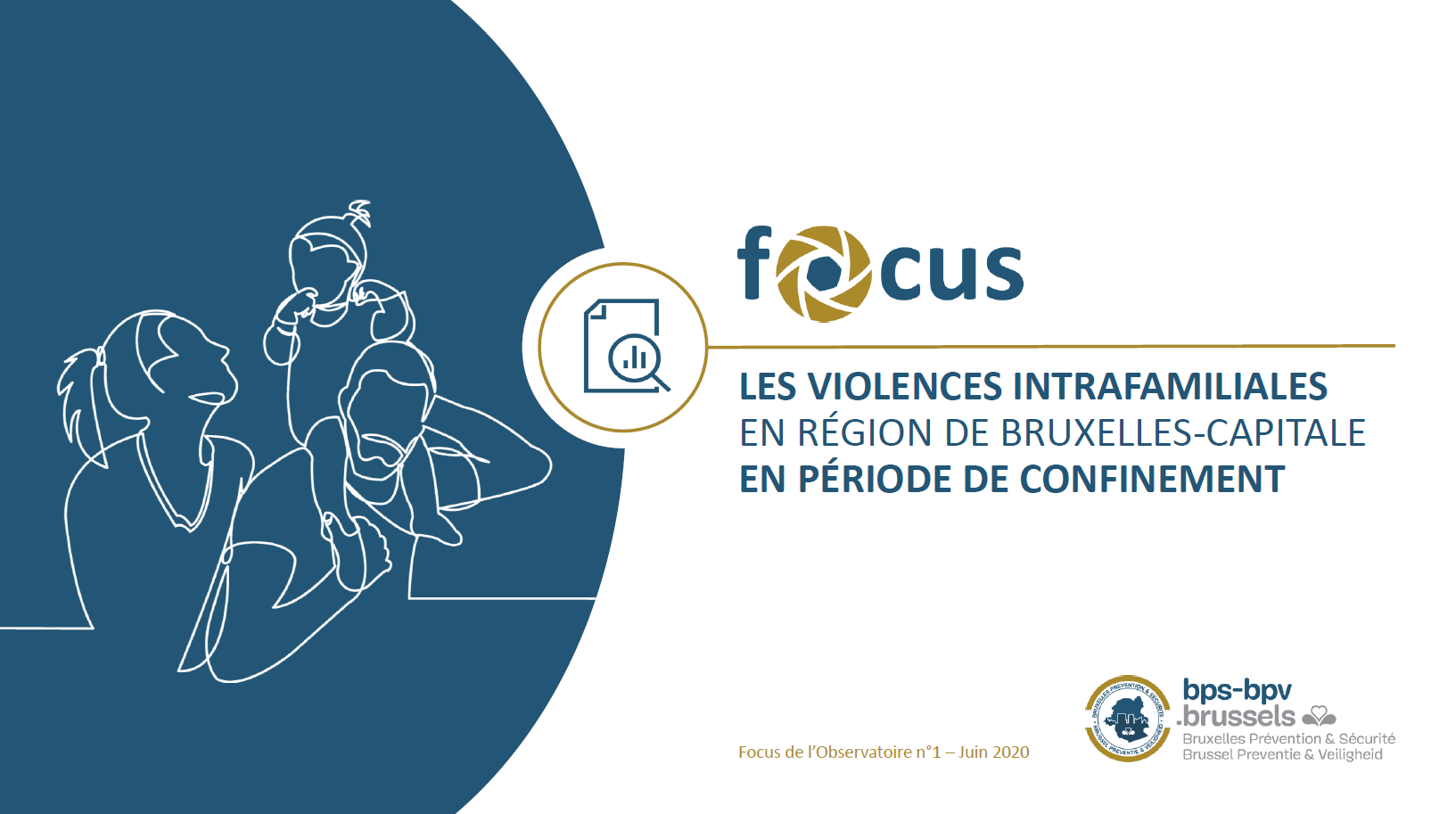 Nouvelle publication : les violences intrafamiliales en Région de Bruxelles-Capitale en période de confinement