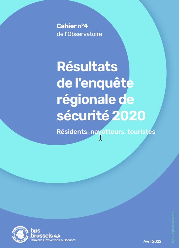 Safe.brussels publie les résultats de sa deuxième enquête régionale destinée à sonder le sentiment de sécurité et la victimation des résidents, navetteurs et touristes à Bruxelles