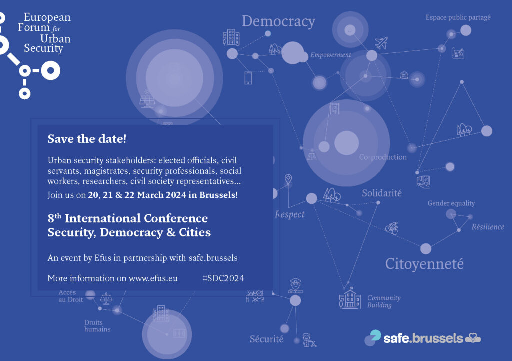 Conferentie Veiligheid, Democratie en Steden:  Een niet te missen afspraak voor al wie bij veiligheid in de stad betrokken is